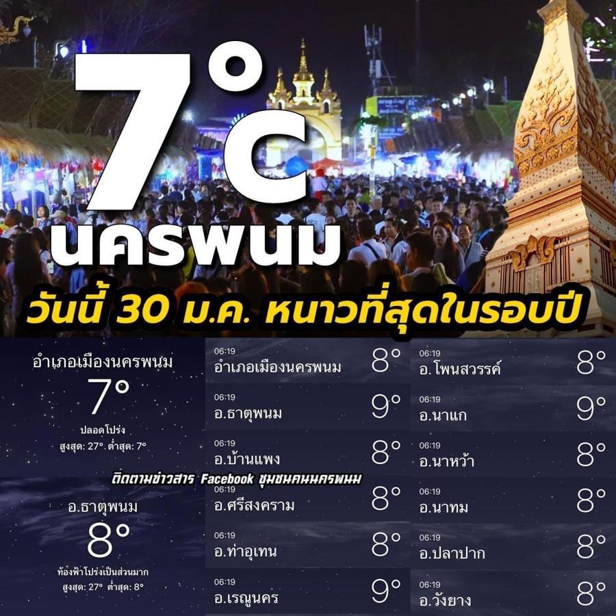 Happy Space วิลล่าทั้งหลัง 2นอน 2น้ำ ฟรี Wifi จอดรถ Nakhon Phanom Exterior foto